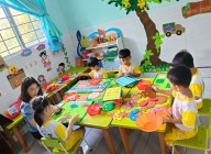 HOẠT ĐỘNG VUI CHƠI TẠI GÓC CHƠI CỦA CÁC BÉ